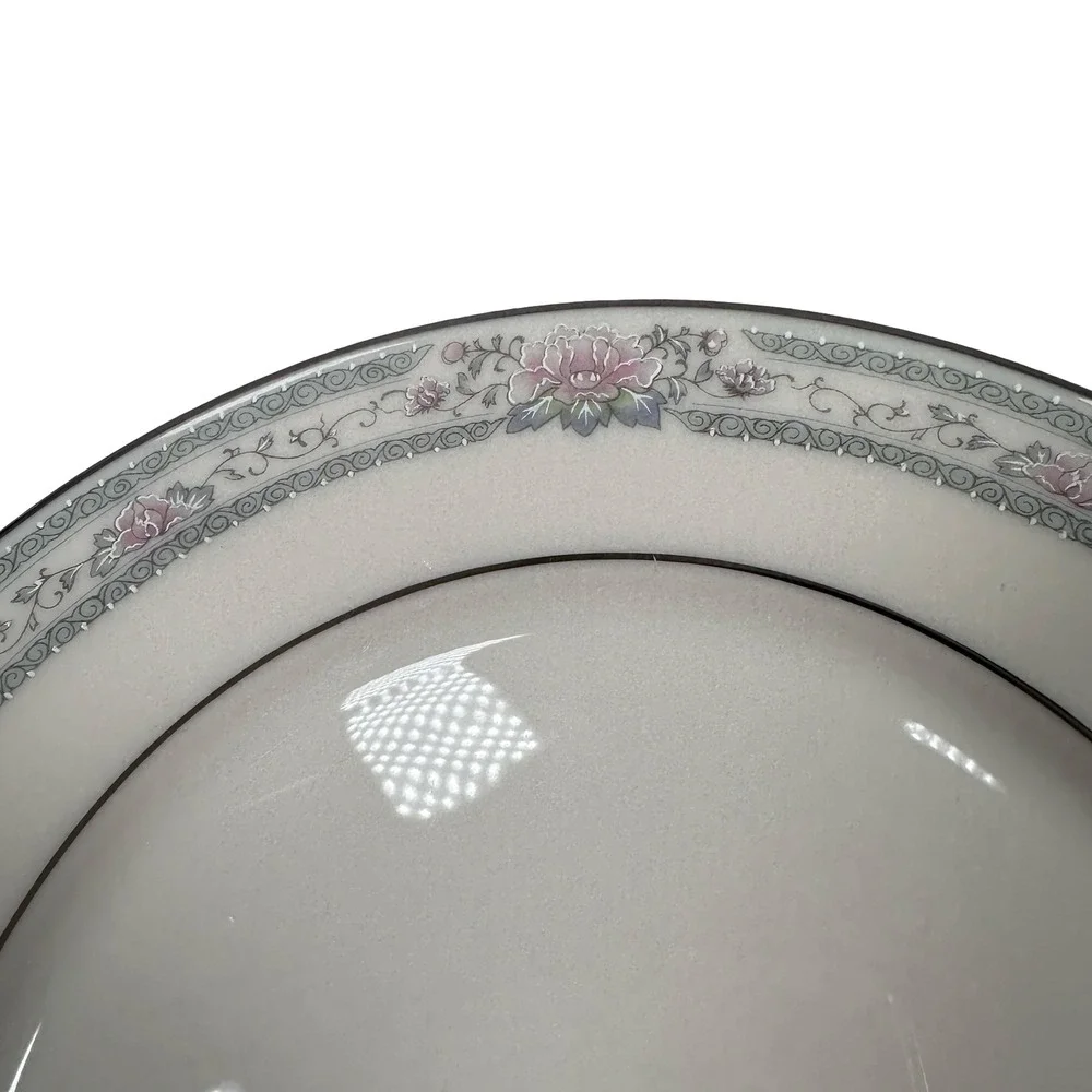 Lenox Charleston Bread Plates Set of 12‎ Cosmopolitan Collection Platinum Trim